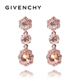 纪梵希（Givenchy） 时尚红色水晶耳钉 60461105