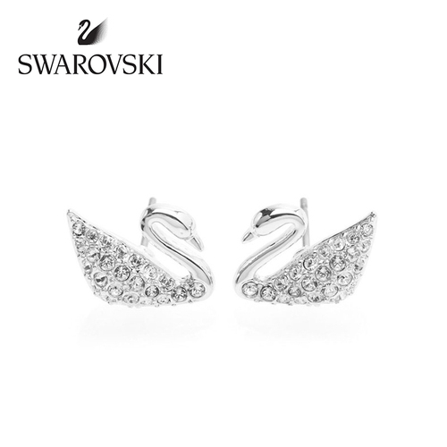 Swarovski 施华洛世奇 经典满钻天鹅造型耳环 1116357